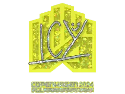 Sticker | ICY (Glitter) | Copenhagen 2024