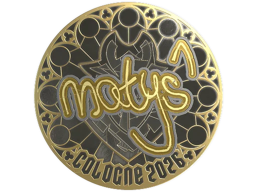 Sticker | MATYS (Gold) | Cologne 2026