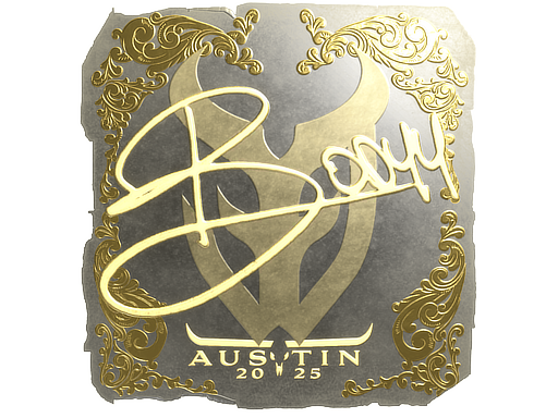 Sticker | bodyy (Gold) | Austin 2025