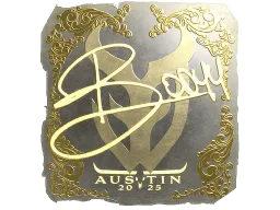 Sticker | bodyy (Gold) | Austin 2025