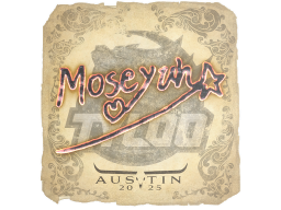 Sticker | Moseyuh | Austin 2025