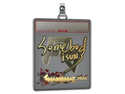 Sticker Slab | somebody (Gold) | Shanghai 2024