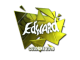 Sticker | Edward (Foil) | Cologne 2016