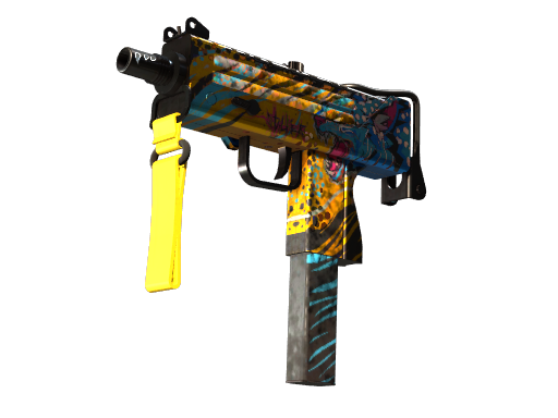 StatTrak™ MAC-10 | Stalker (Well-Worn)