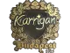 Sticker | karrigan (Gold) | Budapest 2025 CS2 skin