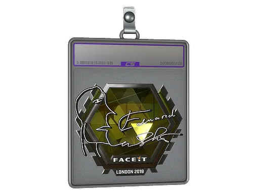 Sticker Slab | Edward (Foil) | London 2018