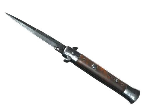 ★ StatTrak™ Stiletto Knife | Damascus Steel (Field-Tested)