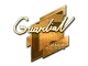 Sticker | GuardiaN (Gold) | Boston 2018 CS2 skin