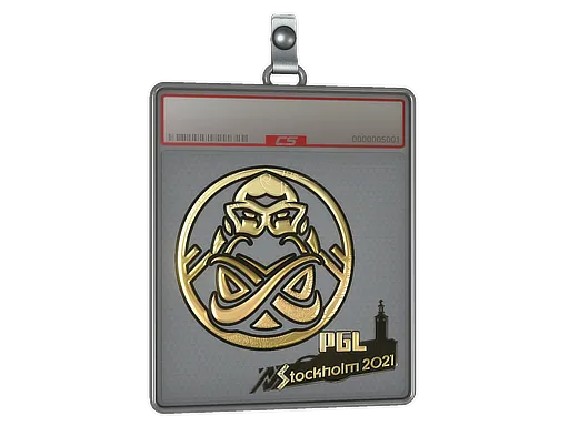 Sticker Slab | ENCE (Gold) | Stockholm 2021