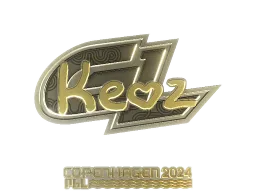 Sticker | Keoz (Gold) | Copenhagen 2024