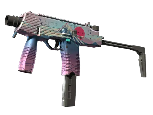 MP9 | Mount Fuji (Well-Worn)