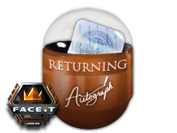 London 2018 Returning Challengers Autograph Capsule