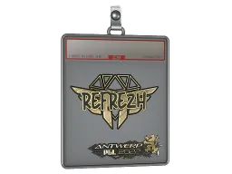 Sticker Slab | refrezh (Gold) | Antwerp 2022