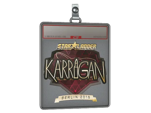 Sticker Slab | karrigan (Gold) | Berlin 2019