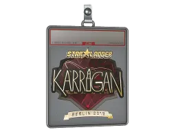 Sticker Slab | karrigan (Gold) | Berlin 2019