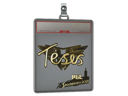 Sticker Slab | TeSeS (Gold) | Stockholm 2021
