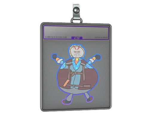 Sticker Slab | Poorly Drawn Bloody Darryl (Holo)