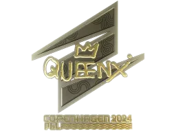 Sticker | Queenix (Gold) | Copenhagen 2024