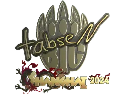 Sticker | tabseN (Gold) | Shanghai 2024