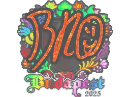Sticker | br0 (Holo) | Budapest 2025