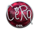 Sticker | CeRq (Foil) | Katowice 2019