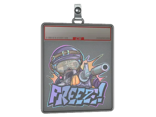Sticker Slab | Freeze (Lenticular)