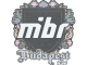 Sticker | MIBR | Budapest 2025
