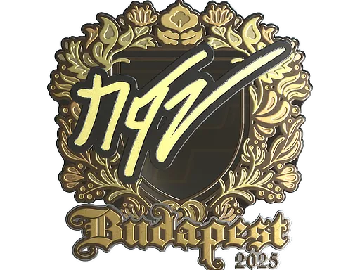 Sticker | NQZ (Gold) | Budapest 2025