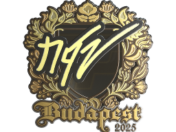 Sticker | NQZ (Gold) | Budapest 2025