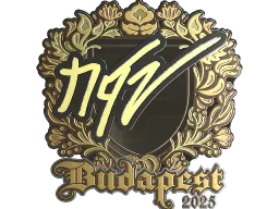 Sticker | NQZ (Gold) | Budapest 2025