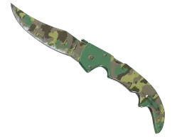 ★ StatTrak™ Falchion Knife | Boreal Forest (Well-Worn)