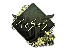 Sticker | TeSeS (Gold) | Rio 2022