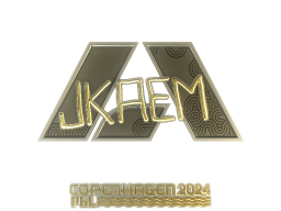 Sticker | jkaem (Gold) | Copenhagen 2024