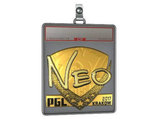 Sticker Slab | NEO (Gold) | Krakow 2017