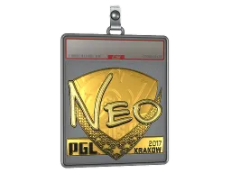 Sticker Slab | NEO (Gold) | Krakow 2017