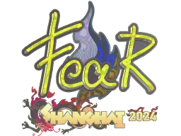 Sticker | fEAR (Holo) | Shanghai 2024