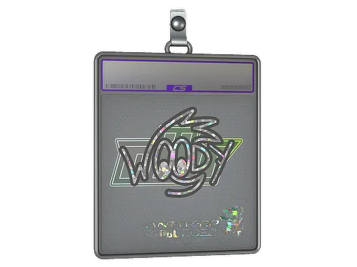 Sticker Slab | WOOD7 (Glitter) | Antwerp 2022