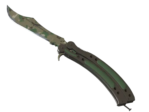 ★ Butterfly Knife | Forest DDPAT CS2 skin