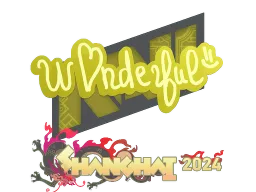 Sticker | w0nderful | Shanghai 2024