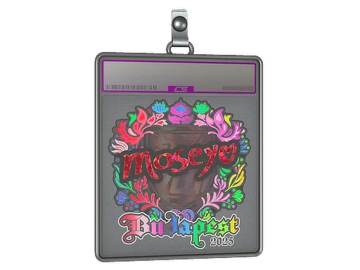 Sticker Slab | Moseyuh (Holo) | Budapest 2025