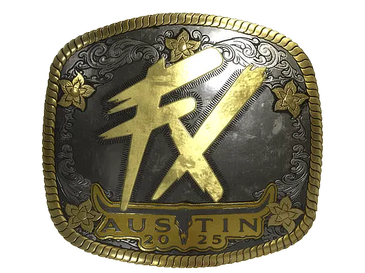 Sticker | Fluxo (Gold) | Austin 2025