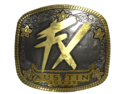 Sticker | Fluxo (Gold) | Austin 2025