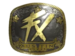 Sticker | Fluxo (Gold) | Austin 2025