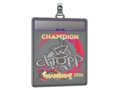 Sticker Slab | chopper (Glitter, Champion) | Shanghai 2024