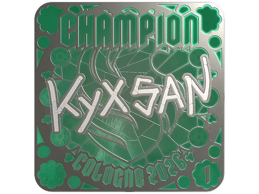 Sticker | kyxsan (Foil, Ranked) | Cologne 2026