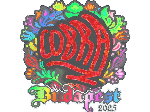 Sticker | cobra (Holo) | Budapest 2025