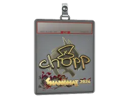 Sticker Slab | chopper (Gold) | Shanghai 2024