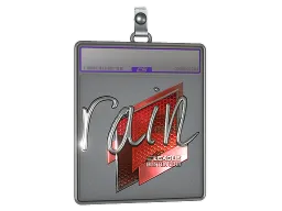 Sticker Slab | rain (Foil) | Boston 2018