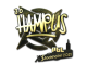 Sticker | hampus (Gold) | Stockholm 2021