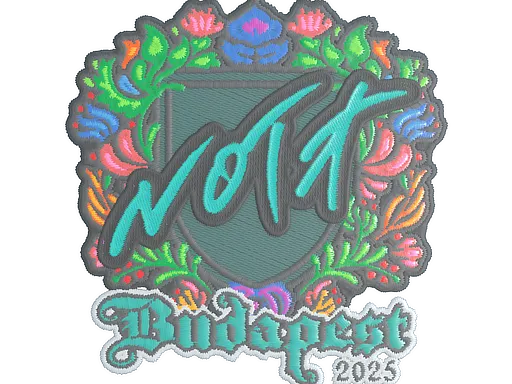 Sticker | nota (Embroidered) | Budapest 2025